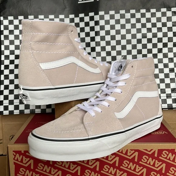Vans Sk8-Hi Tapered Suede/Canvas Lilac Ash WMNS sneakers - Picture 9 of 16